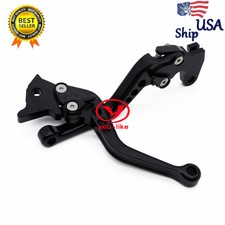 CNC Black For Yamaha YFZ 450 S/T/V 2003 2004 2005-2006 Short Brake Clutch Lever