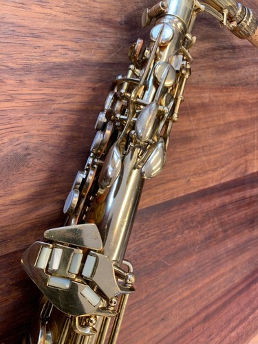 VINTAGE CONN 6M LADY FACE Saxophone - Nr. 338351 - Repadded PERFECT - Picture 7 of 11
