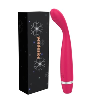 Vibrator mit Stoßfunktion Vibratoren Spielzeug 10 Modi für Frauen Rosa Silikon