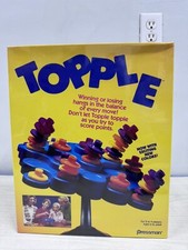 New Sealed Topple Board Game Vintage 1992 Pressman -Made In The USA 