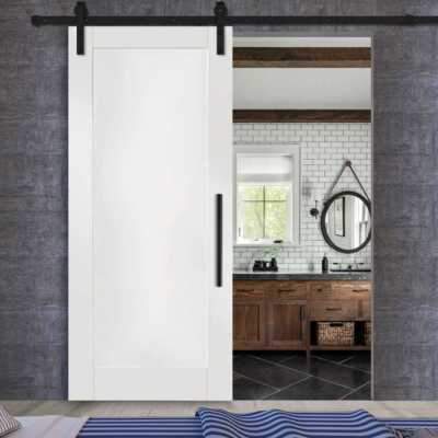 (Ready to ship) 1 Panel Shaker Sliding Barn Door ++Liquidation Sale++