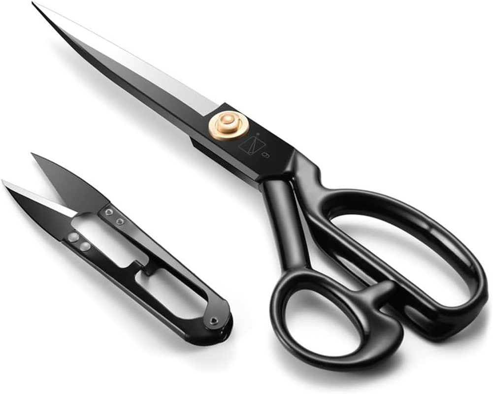 9 Inch Heavy Duty Sharp Sewing Scissors for Fabric Dressmaking-image