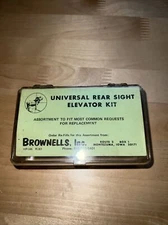 Brownells Rear Sight Elevator kit, NOS, gunsmith