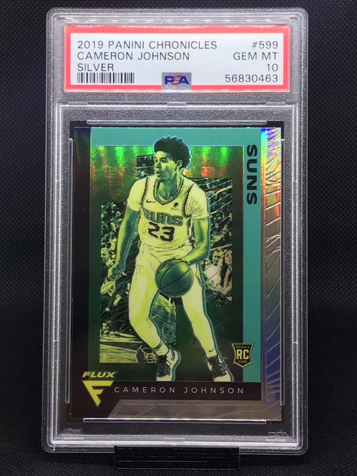 PSA 10 - 2019-20 Panini Chronicles CAMERON JOHNSON RC Silver Prizm Rookie