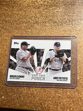 2023 Topps Baseball One-Two Punch # 12P-6 Roger Clemens Andy Pettitte