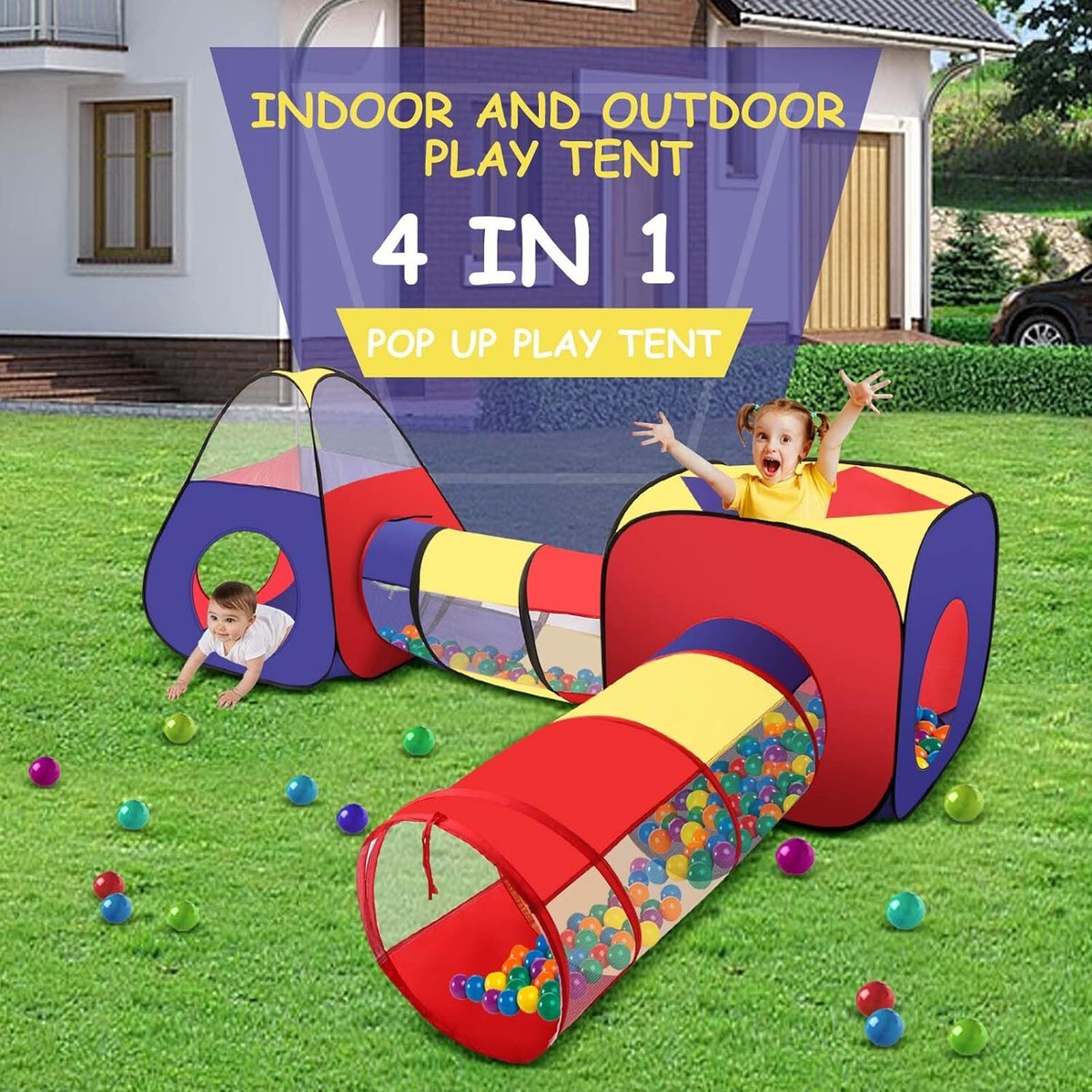 Pop Up Ikea Circus Play Tent Ball Pit Ikea Play Tents Baby Tunnel