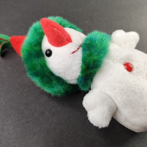 Ty Snowgirl Ornaments 2 Vintage 2002 7" Plush Stuffed Anamorphic Decoration - Picture 7 of 13