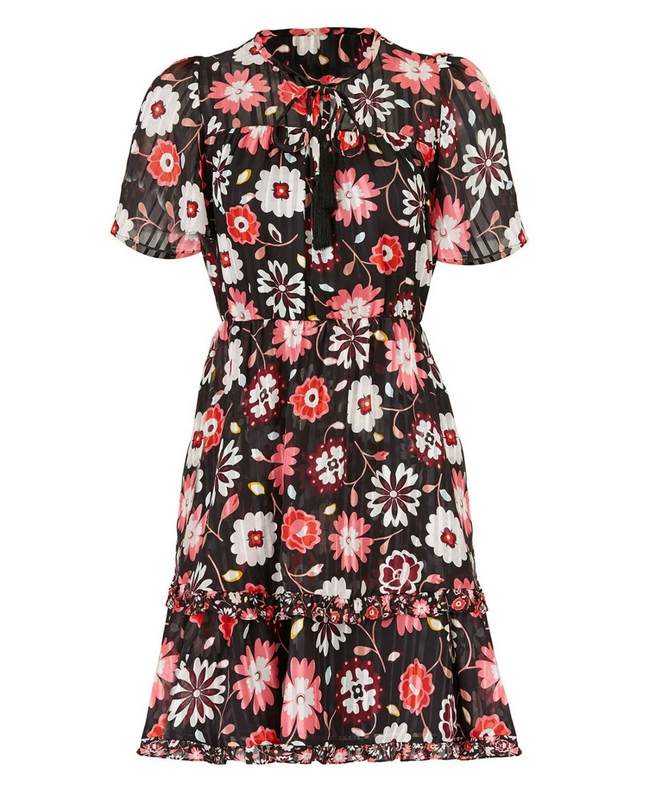 Abito in seta Kate Spade New York Flora a line nuovo con etichette prezzo al pubblico consigliato $428 taglia 10