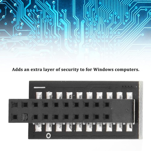 Module de Sécurité de Cryptage TPM 2.0 Carte à Distance LPC 20 Broches Compat... - Photo 3/9