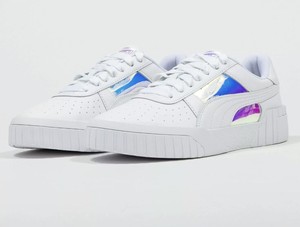 puma cali white iridescent