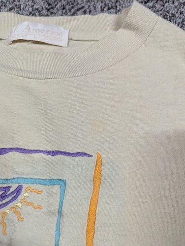 Vintage J America Vail Shirt Mens Large Embroidered Single Stitch Made in USA - Picture 6 of 10