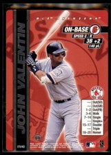 2000 MLB Showdown 1st Edition Base John Valentin Boston Red Sox #078