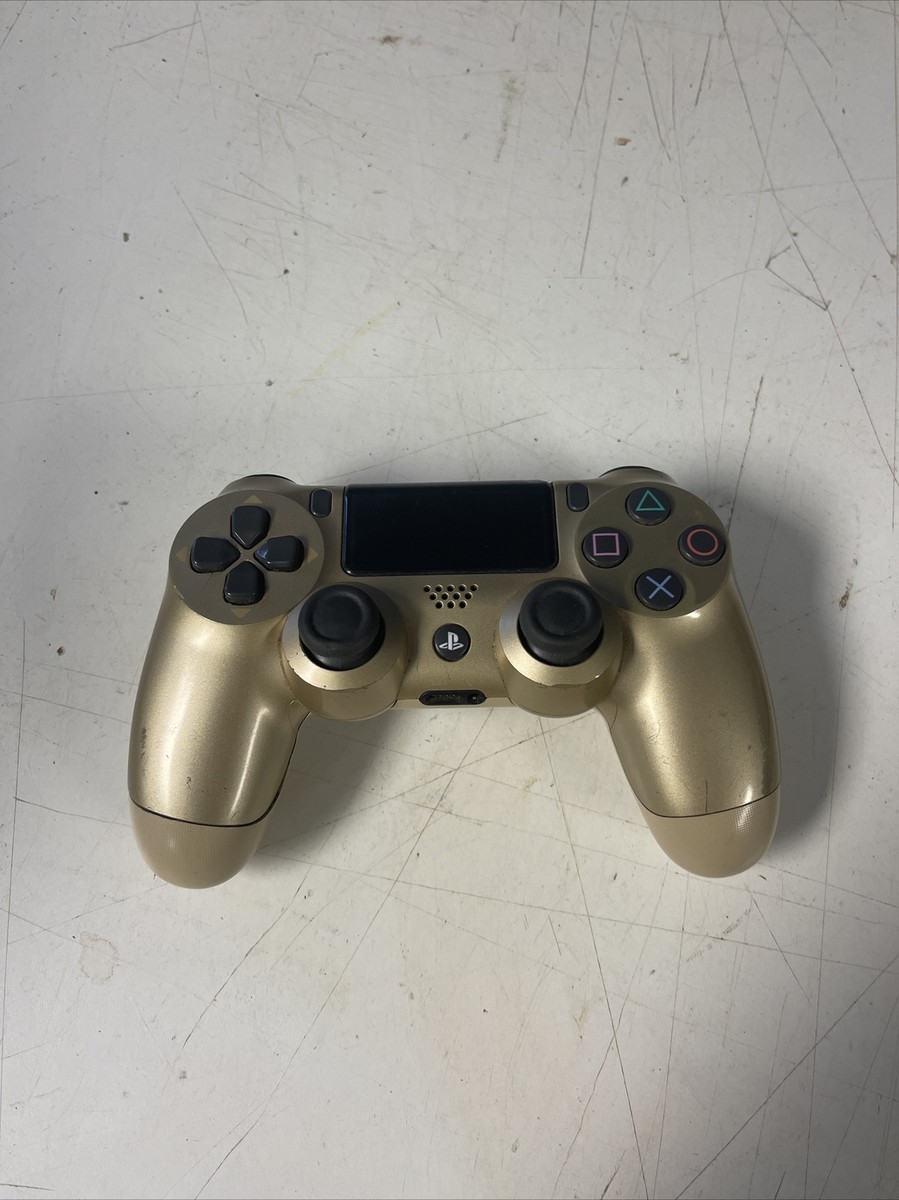 Sony Dualshock Gold And White Ps4 Controller OEM Sony Dualshock