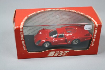 Opiniones de Alfa Romeo 33.2 Coda Lunga, Le Mans, No.40, 1968, Modelo de Auto, modello completo