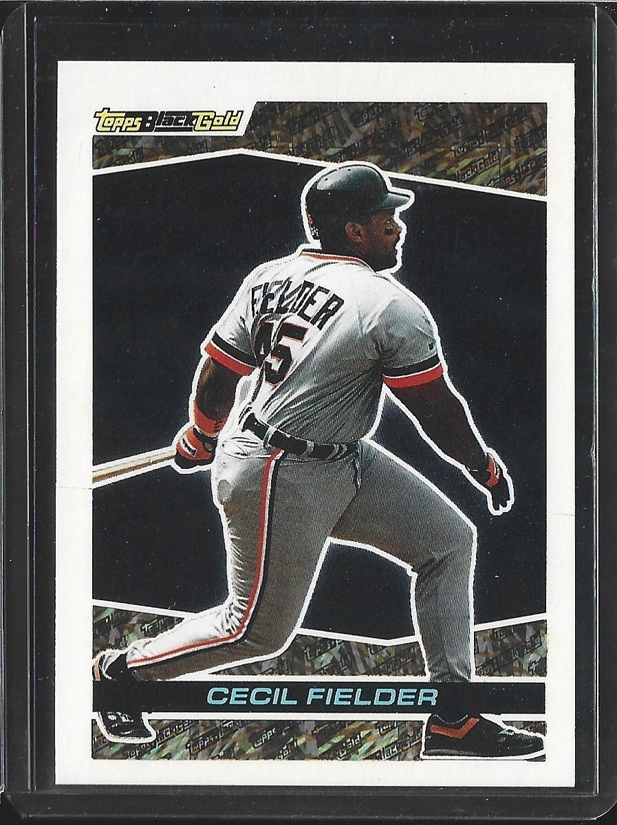 Cecil Fielder - 1993 Topps Black Gold #30 - Detroit Tigers | eBay