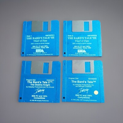 The Bard's Tale III, 4 Disk