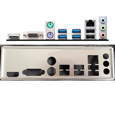 For MSI PRO A620M-E Motherboard IO Shield I/O Shield Backplate
