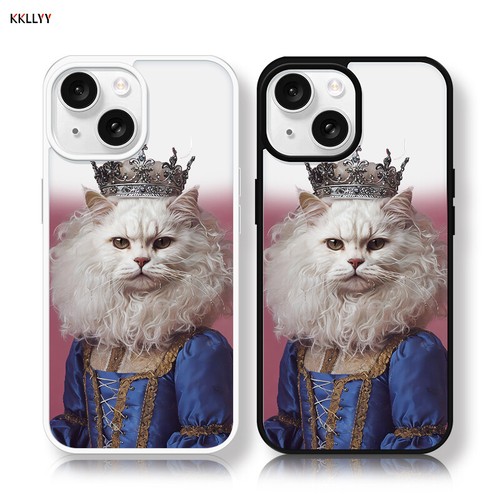 Magnetic Phone Case For iPhone16 15 14 13 12 11Pro Max XS ShockproofQueen cat - Picture 2 of 14
