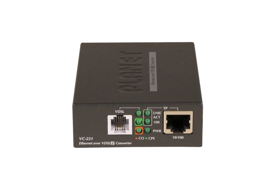 VC-231 Single port 100/100 Mbps Ethernet to VDSL2 Converter - 30a profile - Image 2 of 4