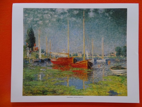 "Stampe fine art Claude Monet, incorniciabili, arte impressionista, 11 1/8" x 14 3/8" - Foto 6 di 15