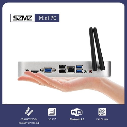 Mini PC Desktop Computer Core i5 i7 DDR3L 8G RAM 256G SSD for Windows10 PC Gamer