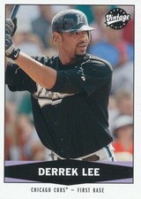 Derrek Lee 2004 Upper Deck Vintage #140 Cubs baseball card