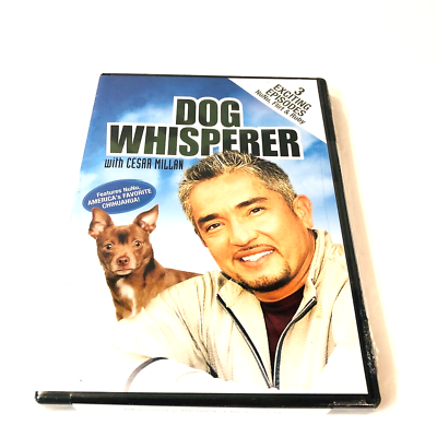 Dog Whisperer Cesar Millan DVD 3 TV Episodes Pet Dog Puppy Canine