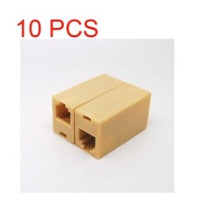10x RJ-11 Phone Line Cable Coupler connector socket adapter