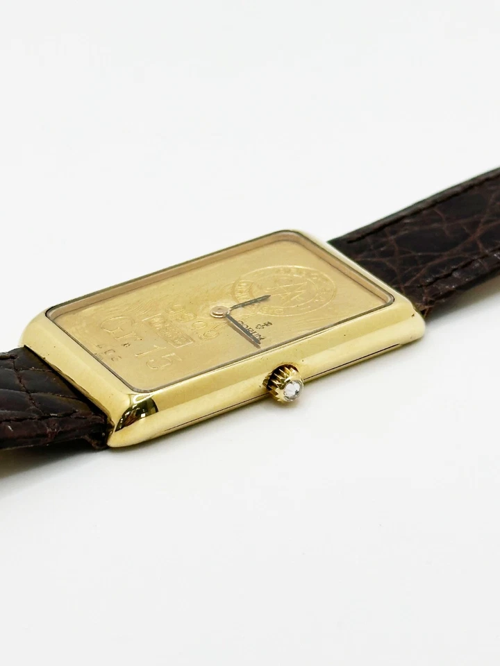Reloj Corum 15 Gramos 999.9 Lingote Oro Amarillo 55400 Caja Oro Amarillo 18K Foto 3 de 4
