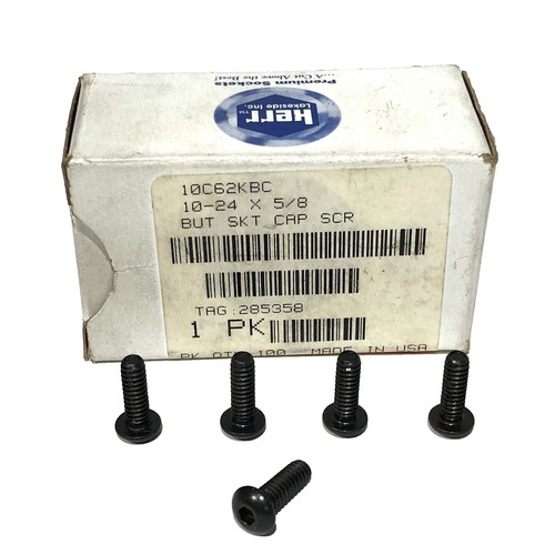 Vis à Tête Hexagonale Kerr Lakeside 10-32 X 1/2" - Finition Oxyde Noir - Lot De 100