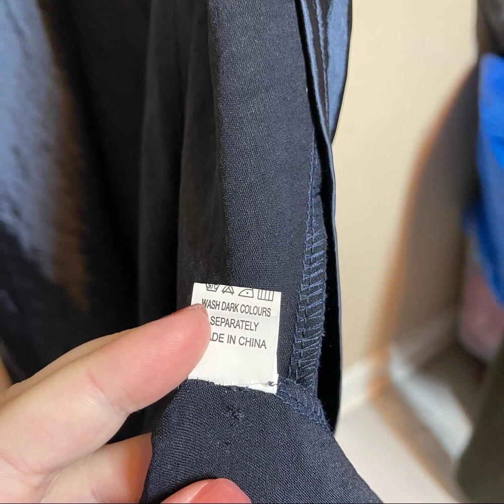 VALENTINO Abito Hepburn blu navy Whyte Valentine nuovo con etichetta taglia 8