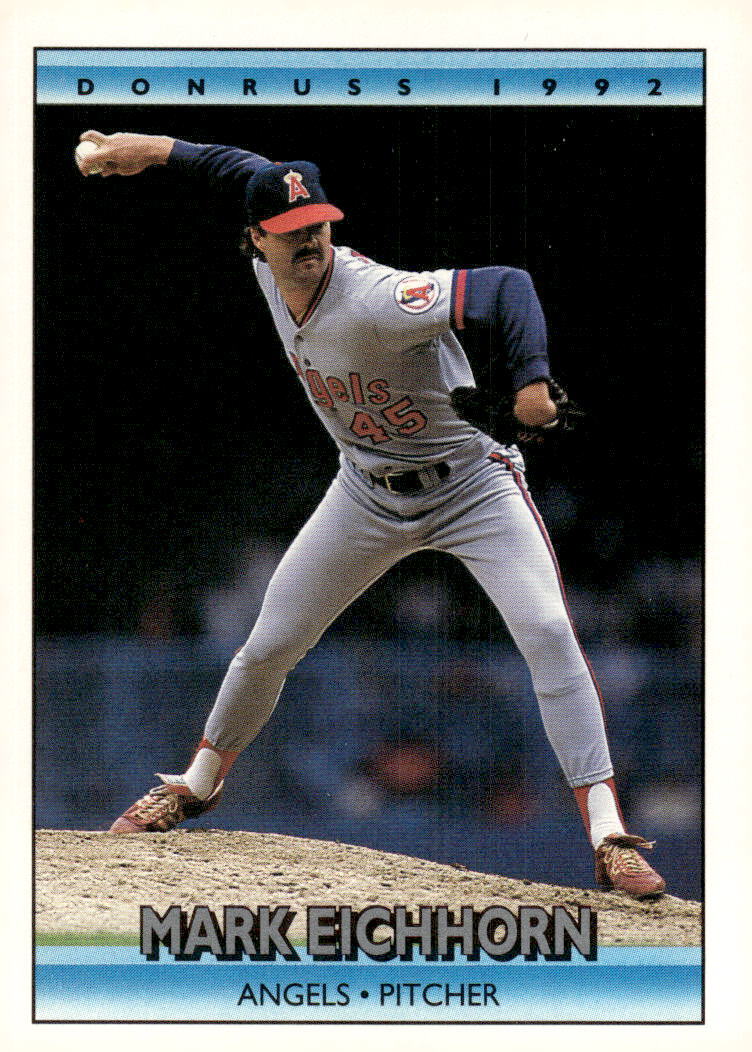 1992 Donruss #181a Mark Eichhorn