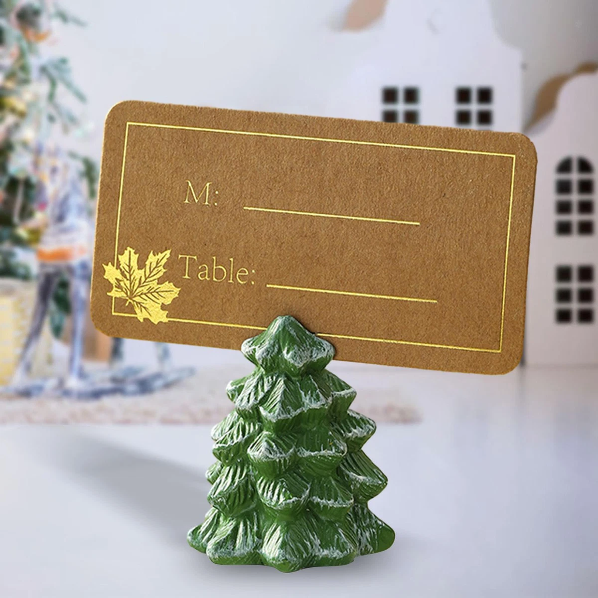 Christmas tree 2024 card holder