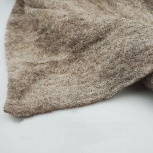Natural Wool Felting Sheet Poke Soft Fabric Needle Felt Crafts Supplies 48x48cm - Picture 7 of 22