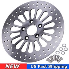 11.5 Rear Brake Disc Rotor For Harley Sportster Xl883 1200 Softail Dyna Touring