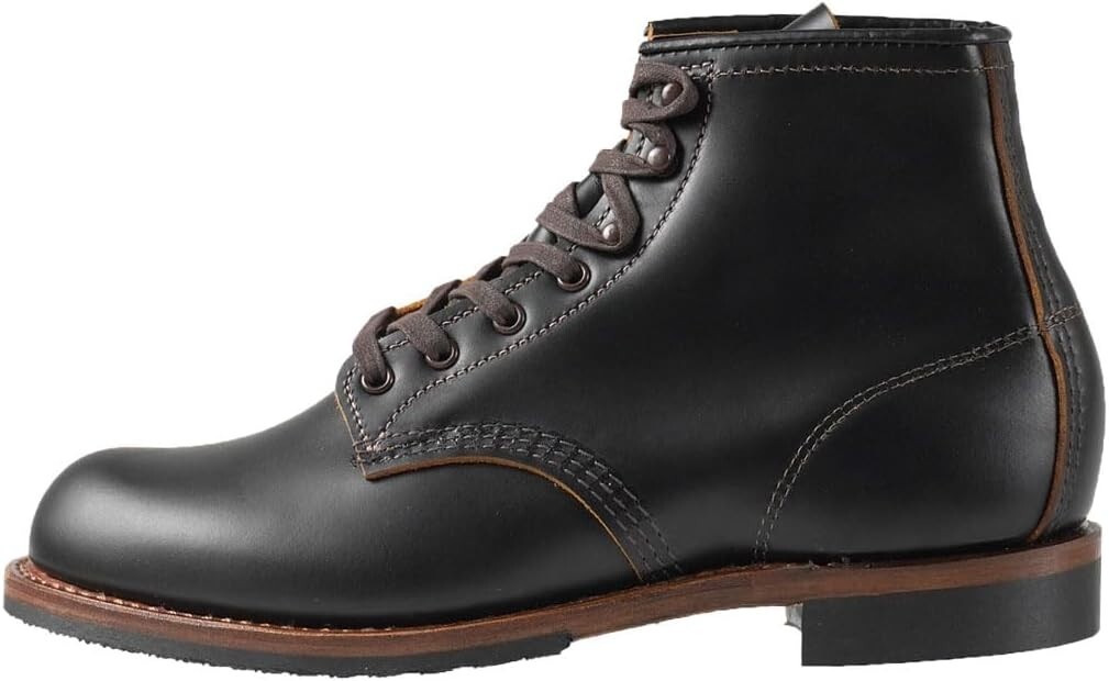 RED WING shoes Style No 9060 BECKMAN FLATBOX Black Klondike Men's