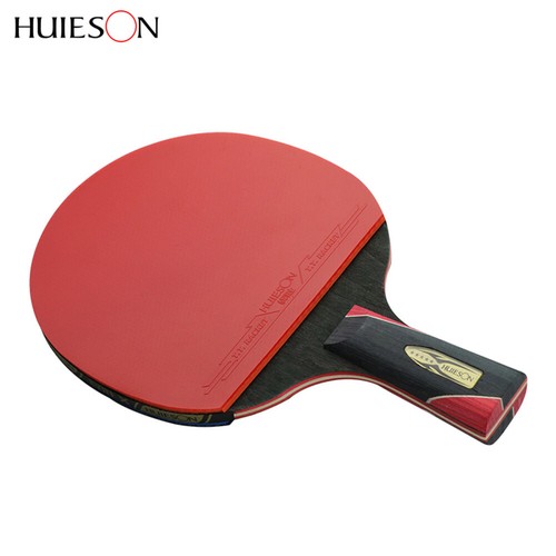 Huieson 5 Star Carbon Fiber Table Tennis Racket Double Pimples Ping Pong Paddle - Picture 7 of 11