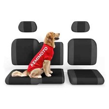 Kemimoto Utv Split Seat Cover Headrest For Polaris Ranger Xp 1000 Crew 2017-23 Kemimoto Utv Split Seat Cover Headrest For Polaris Ranger Xp 1000 Crew 2017-23