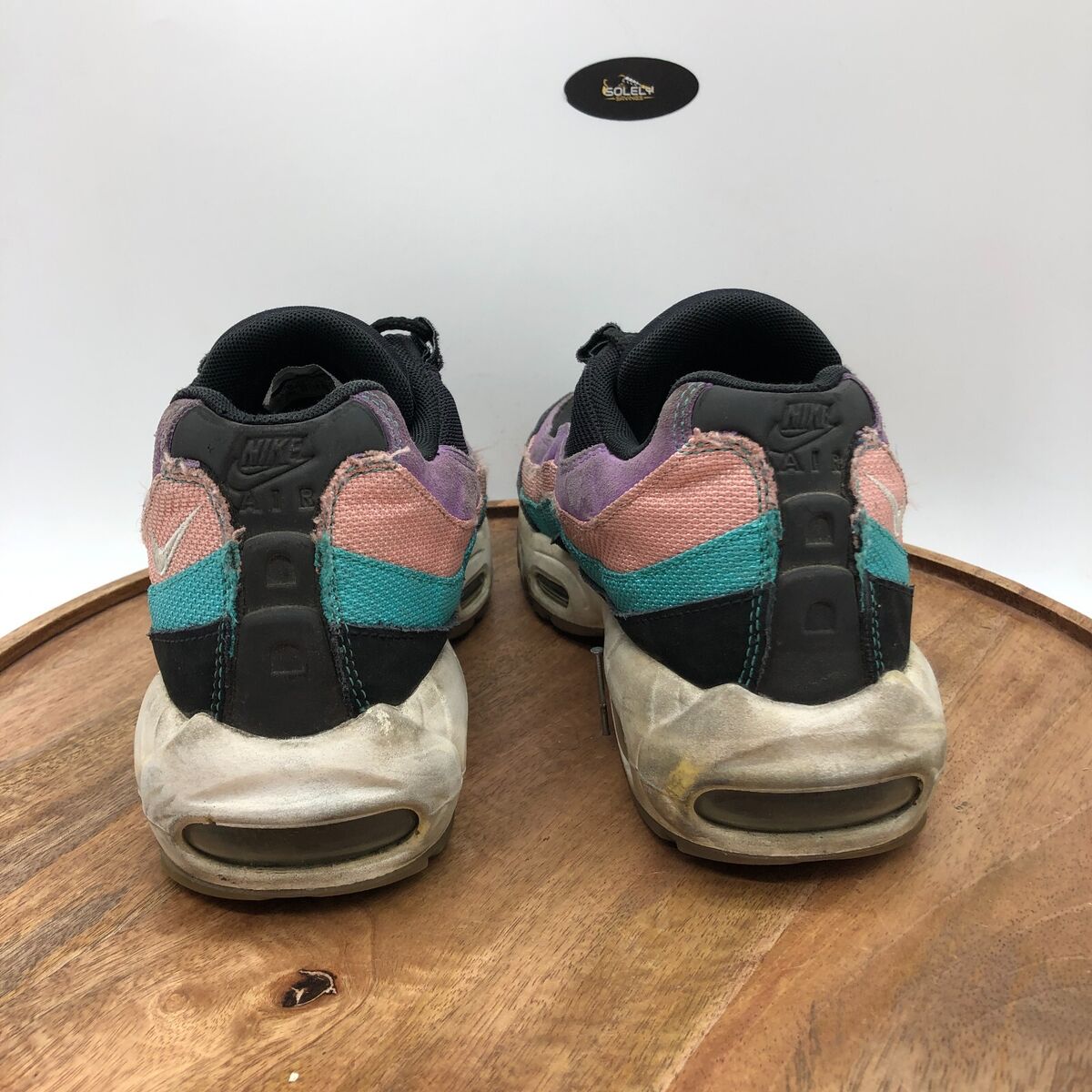 Nike Mens Air Max 95 Have A Nike Day Jade Purple BQ9131-001 Nike Mens Air Max 95 Have A Nike Day Jade Purple BQ9131-001