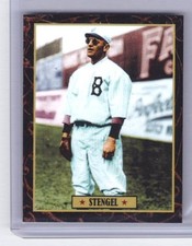 Casey Stengel Brooklyn Dodgers, Ultimate Card Collection #28 / NM+ cond.
