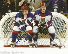 Team Russia Sergei Shirokov Enver Lison Signed Autographed 8x10 Photo COA 
