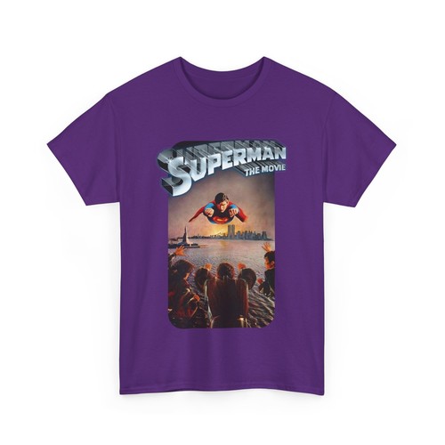 Superman Movie T-Shirt - DC Comics - 1978 - Christopher Reeve - Vs General Zod - Picture 114 of 121