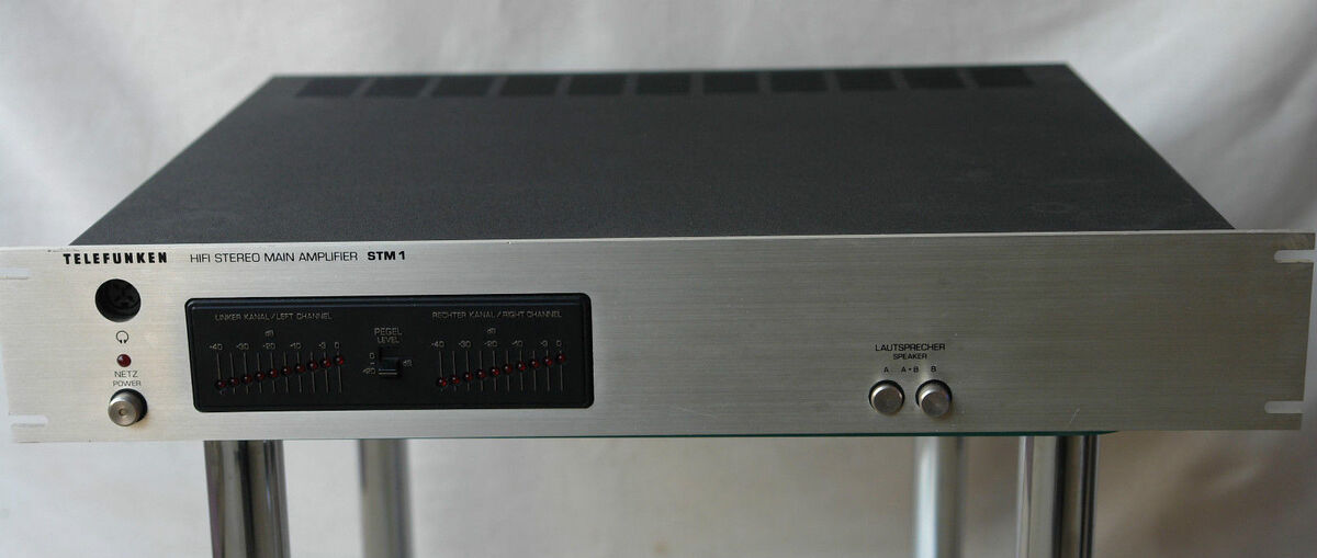 Sehr seltene Telefunken Endstufe STM1 Hifi Stereo Main Sehr seltene Telefunken Endstufe STM1 Hifi Stereo Main