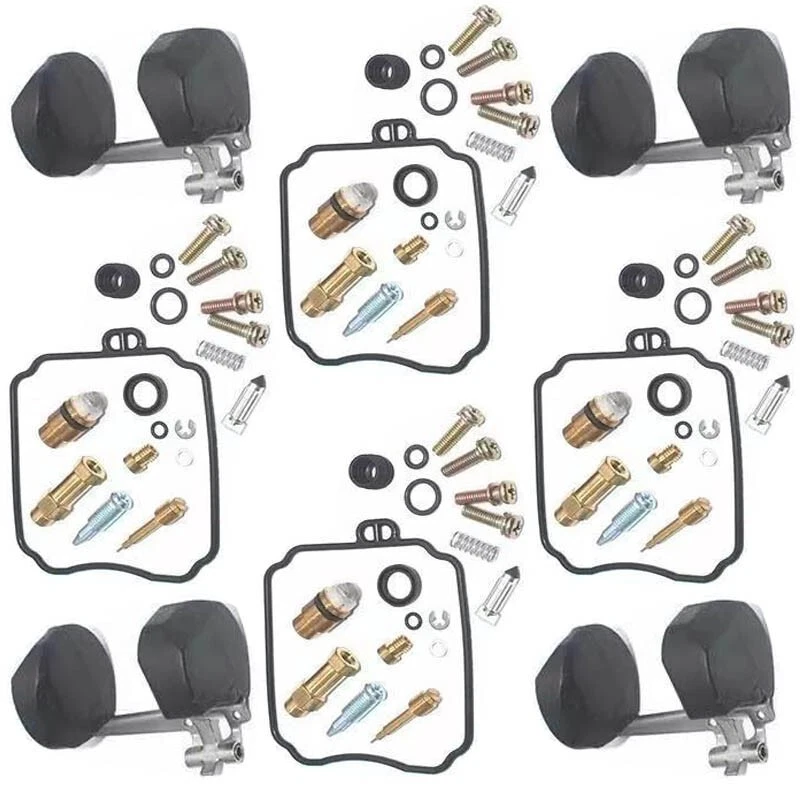 4X For YAMAHA XJ600S SECA II XJ 600 N Carburetor Repair Kit Rebuild Carb Float - Imagem 3 de 3