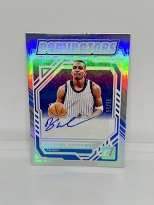 ANFERNEE HARDAWAY 2025-26 Panini Donruss Dominators Holofoil Auto 01/25 Magic