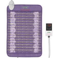 "Far Infrared Heating Pad for Pain Relief, 159℉, 4H Auto-Off, 24'' x 16''"