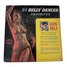 Gus Vali 51 Belly Dancer Favorites LP Musicor MM2021 Mono Vinyl Record