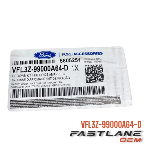 2019-2023 FORD F-150 SUPER DUTY STAKE-POCKET NEW OEM VFL3Z-99000A64-D