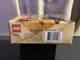 Lego Pharaoh's Quest Scarab Attack 7305 Blue Beetle Gold pickaxe campfire 2011