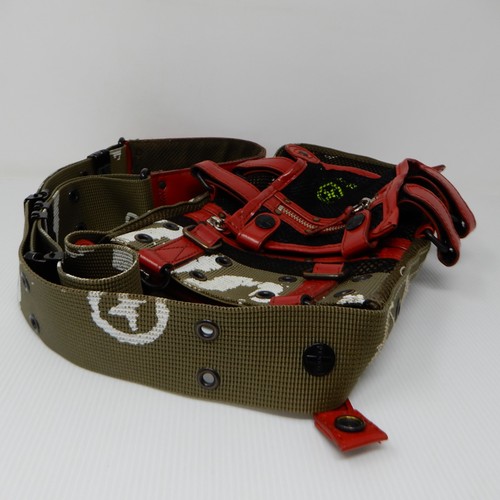 TOUGH JEANSMITH Shoulder Messenger Bag Satchel Y2K Style Tactical Grunge Rare  - Afbeelding 4 van 14